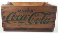 Vintage 1974 Drink Coca Cola Have A Coke Wood Pop Bottle Crate