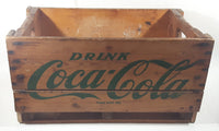 Vintage 1974 Drink Coca Cola Have A Coke Wood Pop Bottle Crate