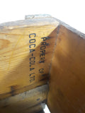 Vintage 1974 Drink Coca Cola Have A Coke Wood Pop Bottle Crate