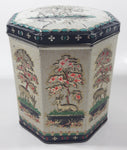 Vintage 1950s Peek Frean & Co Ltd London England Embossed Deer in Nature 5 1/2" Tall Tin Metal Container