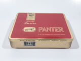 Vintage H. & J. van Schuppen N.V. Veenendaal-Holldan Panter Senoritas Furore Red Tin Metal 20 Cigar Case Holder Made in Holland