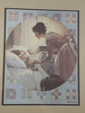 Mother's Little Angel by Norman Rockwell 18" x 22" Framed Art Painting Print