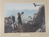 The Bonxie by James C. Hook (1819-1907) 16 1/2" x 21" Framed Art Painting Print