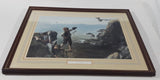 The Bonxie by James C. Hook (1819-1907) 16 1/2" x 21" Framed Art Painting Print