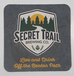 Secret Trail Brewing Paper Beverage Drink Coaster