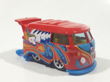 2014 Hot Wheels HW Workshop Kool Kombi Red Die Cast Toy Car Vehicle