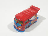 2014 Hot Wheels HW Workshop Kool Kombi Red Die Cast Toy Car Vehicle