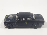 2002 Hot Wheels Shoe Box Flat Black Die Cast Toy Car Vehicle