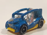 2019 Hot Wheels Kick Kart Blue and Yellow Die Cast Toy Car Vehicle