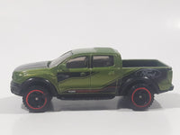 2021 Hot Wheels '19 Ford Ranger Raptor Pickup Truck Green Die Cast Toy Car Vehicle