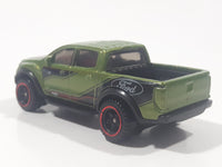 2021 Hot Wheels '19 Ford Ranger Raptor Pickup Truck Green Die Cast Toy Car Vehicle