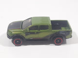 2021 Hot Wheels '19 Ford Ranger Raptor Pickup Truck Green Die Cast Toy Car Vehicle