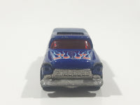 2009 Hot Wheels Heat Fleet Chevy Nomad Dark Blue Die Cast Toy Station Wagon Car Vehicle