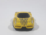 2005 Hot Wheels Enzo Ferrari Yellow Die Cast Toy Super Car Vehicle