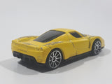 2005 Hot Wheels Enzo Ferrari Yellow Die Cast Toy Super Car Vehicle