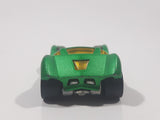 2010 Hot Wheels Race World Cave Sinistra Satin Metallic Green Die Cast Toy Car Vehicle