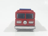 1982 Hot Wheels Fire Eater Red Fire Truck Die Cast Toy Car Vehicle - BW - Blue Lights