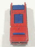 1982 Hot Wheels Fire Eater Red Fire Truck Die Cast Toy Car Vehicle - BW - Blue Lights