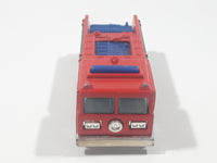 1982 Hot Wheels Fire Eater Red Fire Truck Die Cast Toy Car Vehicle - BW - Blue Lights