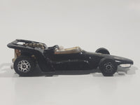 Vintage Corgi Juniors Formula 5000 Racing Car #4 Black Die Cast Toy Car Vehicle