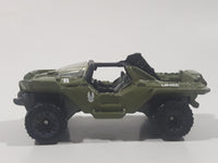 2017 Hot Wheels HW Screen Time Halo UNSC Warthog Army Green Die Cast Toy Car Vehicle DTW95