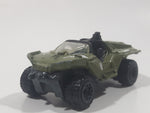 2017 Hot Wheels HW Screen Time Halo UNSC Warthog Army Green Die Cast Toy Car Vehicle DTW95