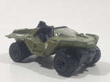 2017 Hot Wheels HW Screen Time Halo UNSC Warthog Army Green Die Cast Toy Car Vehicle DTW95