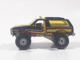 1984 Hot Wheels Blazer 4x4 Black Die Cast Toy Car Vehicle with Opening Doors