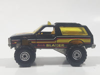 1984 Hot Wheels Blazer 4x4 Black Die Cast Toy Car Vehicle with Opening Doors