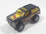 1984 Hot Wheels Blazer 4x4 Black Die Cast Toy Car Vehicle with Opening Doors