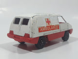 Vintage Corgi Cubs Ambulance White and Red Die Cast Toy Car Vehicle