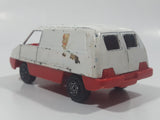 Vintage Corgi Cubs Ambulance White and Red Die Cast Toy Car Vehicle