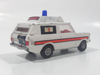 Vintage Corgi Whizz Wheels Vigilant Ranger Rover Ambulance White Die Cast Toy Car Vehicle with Opening Rear Gate