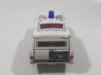 Vintage Corgi Whizz Wheels Vigilant Ranger Rover Ambulance White Die Cast Toy Car Vehicle with Opening Rear Gate