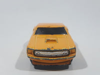 2007 Hot Wheels '69 Ford Mustang Yellow Die Cast Toy Muscle Car Vehicle