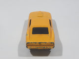 2007 Hot Wheels '69 Ford Mustang Yellow Die Cast Toy Muscle Car Vehicle