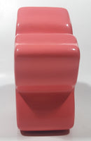 Disney Tinkerbell Pink Star Shaped Flower 6" Tall Ceramic Coin Bank