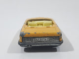 Vintage 1973 Lesney Matchbox Super Fast Mercedes 350 SL Convertible Orange Die Cast Toy Car Vehicle