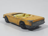 Vintage 1973 Lesney Matchbox Super Fast Mercedes 350 SL Convertible Orange Die Cast Toy Car Vehicle