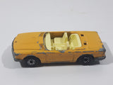 Vintage 1973 Lesney Matchbox Super Fast Mercedes 350 SL Convertible Orange Die Cast Toy Car Vehicle