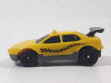 1997 Hot Wheels McDonald's Taxi Plastic Body Yellow Die Cast Toy Car Vehicle McDonald's Happy Meal