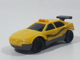 1997 Hot Wheels McDonald's Taxi Plastic Body Yellow Die Cast Toy Car Vehicle McDonald's Happy Meal