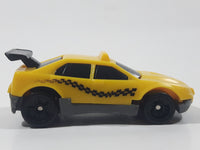 1997 Hot Wheels McDonald's Taxi Plastic Body Yellow Die Cast Toy Car Vehicle McDonald's Happy Meal