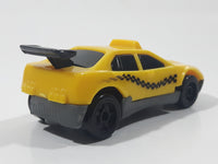 1997 Hot Wheels McDonald's Taxi Plastic Body Yellow Die Cast Toy Car Vehicle McDonald's Happy Meal