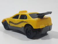 1997 Hot Wheels McDonald's Taxi Plastic Body Yellow Die Cast Toy Car Vehicle McDonald's Happy Meal