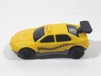 1997 Hot Wheels McDonald's Taxi Plastic Body Yellow Die Cast Toy Car Vehicle McDonald's Happy Meal