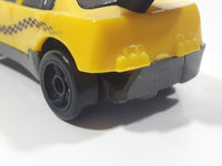 1997 Hot Wheels McDonald's Taxi Plastic Body Yellow Die Cast Toy Car Vehicle McDonald's Happy Meal