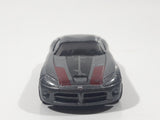 2009 Hot Wheels Dream Garage 2005 Dodge Viper Coupe Metallic Dark Gray Die Cast Toy Car Vehicle