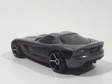 2009 Hot Wheels Dream Garage 2005 Dodge Viper Coupe Metallic Dark Gray Die Cast Toy Car Vehicle