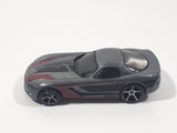 2009 Hot Wheels Dream Garage 2005 Dodge Viper Coupe Metallic Dark Gray Die Cast Toy Car Vehicle